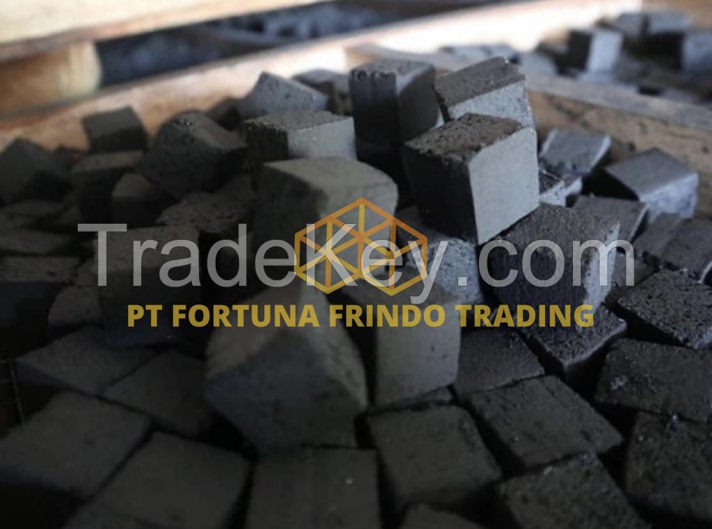 Coconut charcoal briquettes