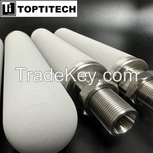 0.45um Sintered Stainless Steel Powder Porous Ozone Diffuser 