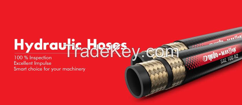 Hydraulic hose with assemblies 