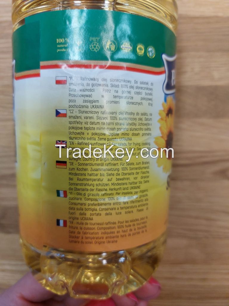 Sunflower Oil Radema Ltd. 5L bottle