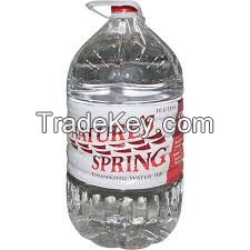 Natural Mineral spring water bottled