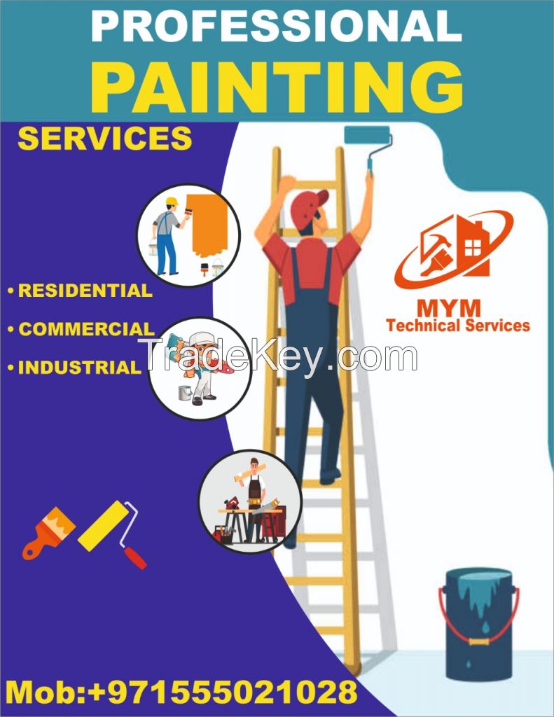 Painting Services, Plumbing, Gardening, Plaster Works, Electrical Services