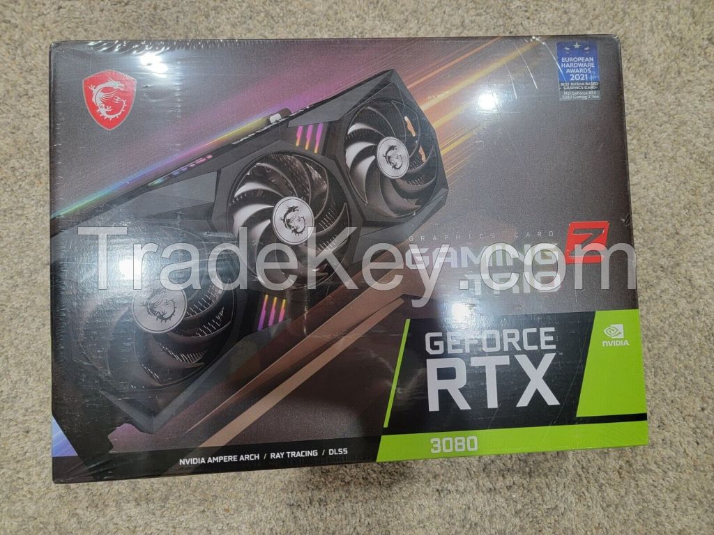 MSI GeForce RTX 3080 GAMING Z TRIO 10G LHR Graphics Card GPU GDDR6X