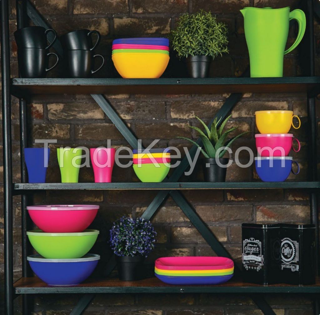 Plastic products for home and garden