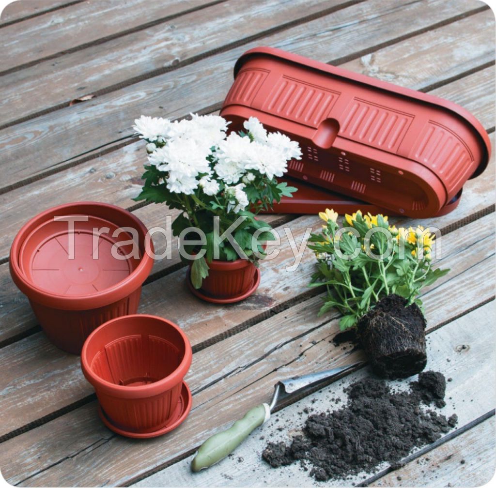 Plastic products for home and garden