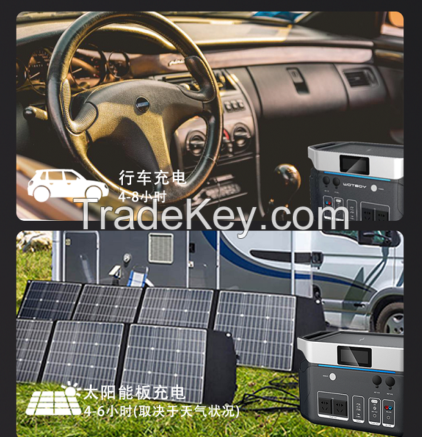 PSBC3000. Portable outdoor solar power energy storage device 51.2V/15AH (3072Wh)