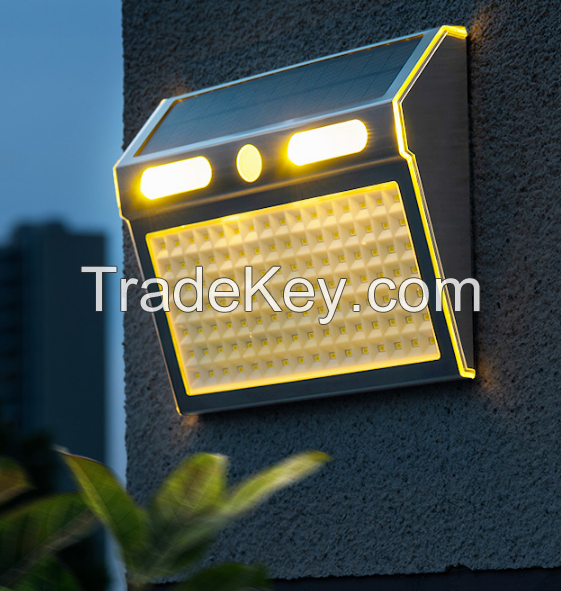 PSDS0138. Outdoor wall solar energy LED waterproof wall lamp