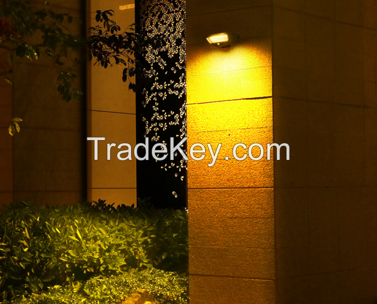 PSDS1818. Solar energy outdoor courtyard wall lighting human body induction LED outdoor light