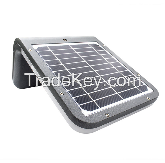 PSRY010(INX-1). Outdoor solar energy human body induction wall lamp. (Free of cable / free of installation / free of electricity charge)
