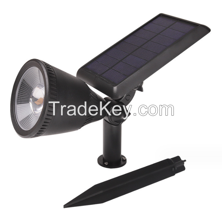 PS2003 (wall. Ground two lights). Outdoor solar energy intelligent light-controlled wall lamp. (Free cable / installation / electricity)
