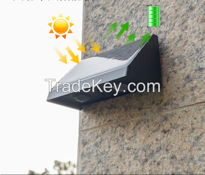 PS2002 (down). Outdoor solar energy intelligent light-controlled wall lamp. (Free cable / installation / electricity)