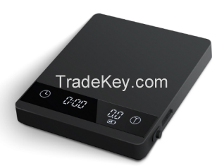 PSK99. Multifunctional coffee electronic scale.  0.3-2000g Home electronic scale portable scale coffee electronic scale