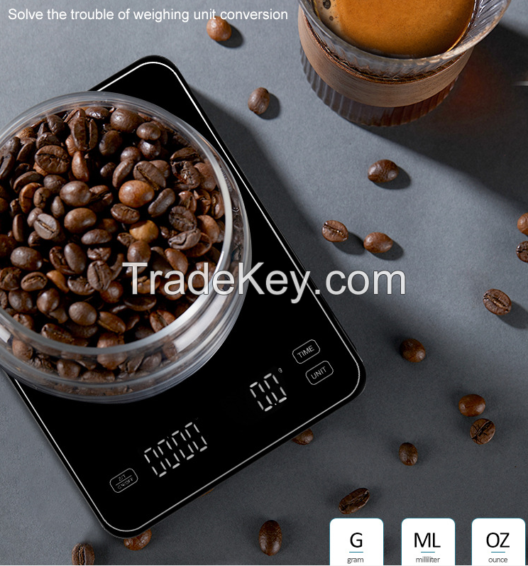 PSK30h. Electronic balance scale.  Commercial electronic scale 3000g, coffee timing scale