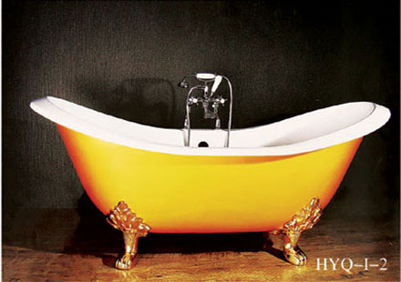 castiron bathtub of classical