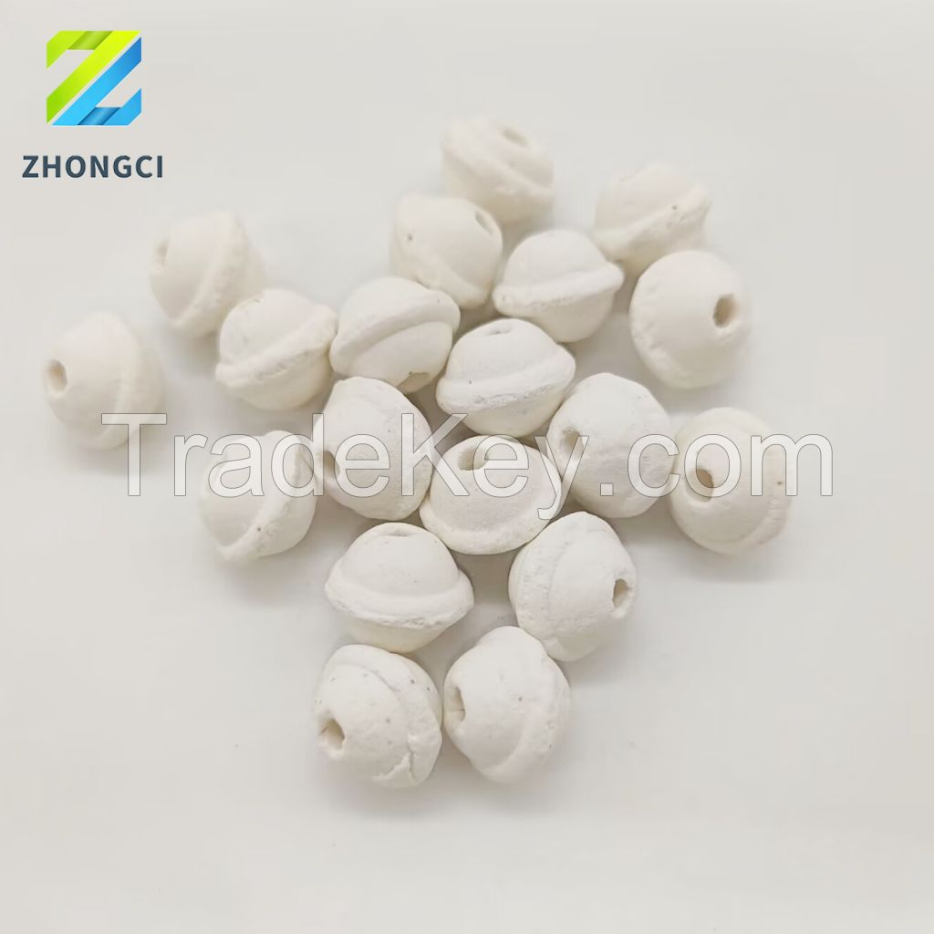 Chemical industry inert support media porcelain balls 3-50mm inert alumina ceramic ball