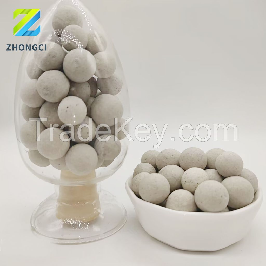 Chemical industry inert support media porcelain balls 3-50mm inert alumina ceramic ball
