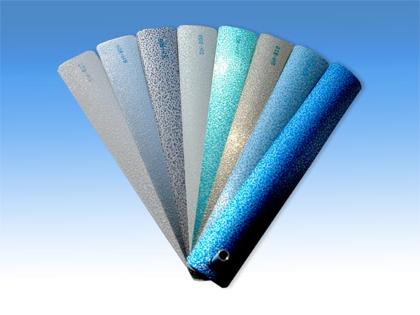 25mm coated aluminium slats-texture series