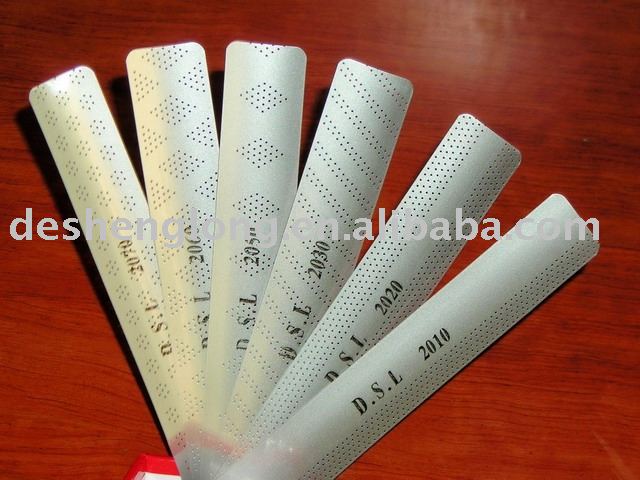25mm coated aluminium slats-perforated series