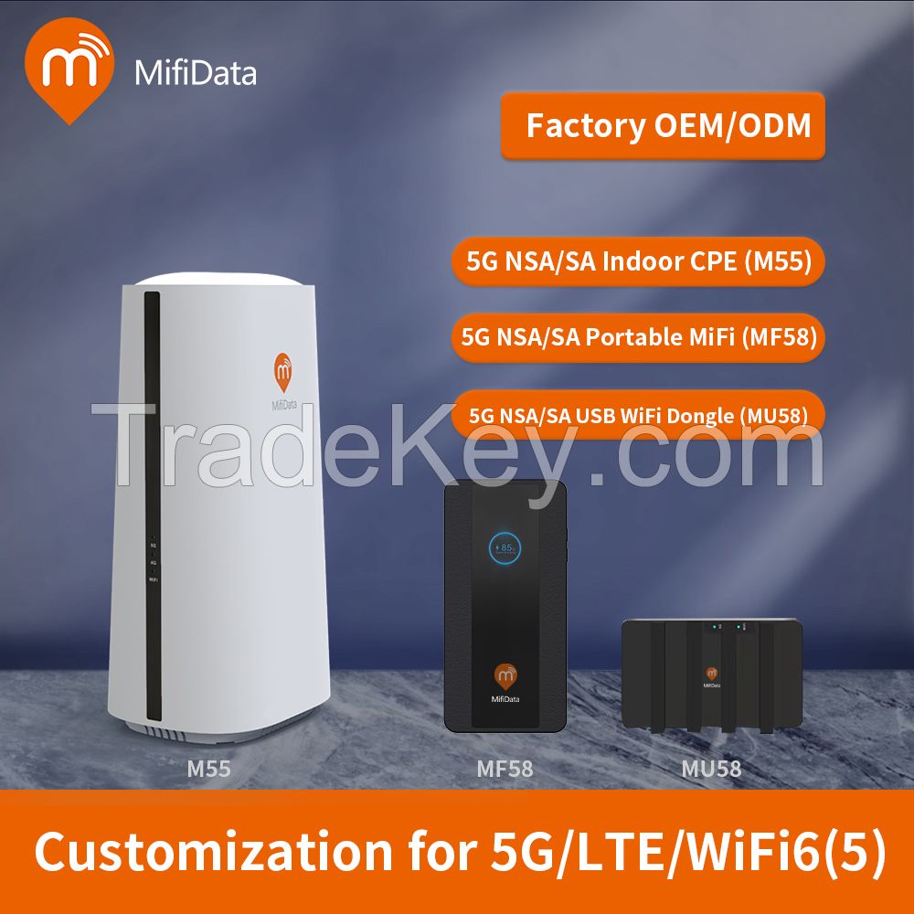  4G 5G wifi indoor router strong signal high speed 64User