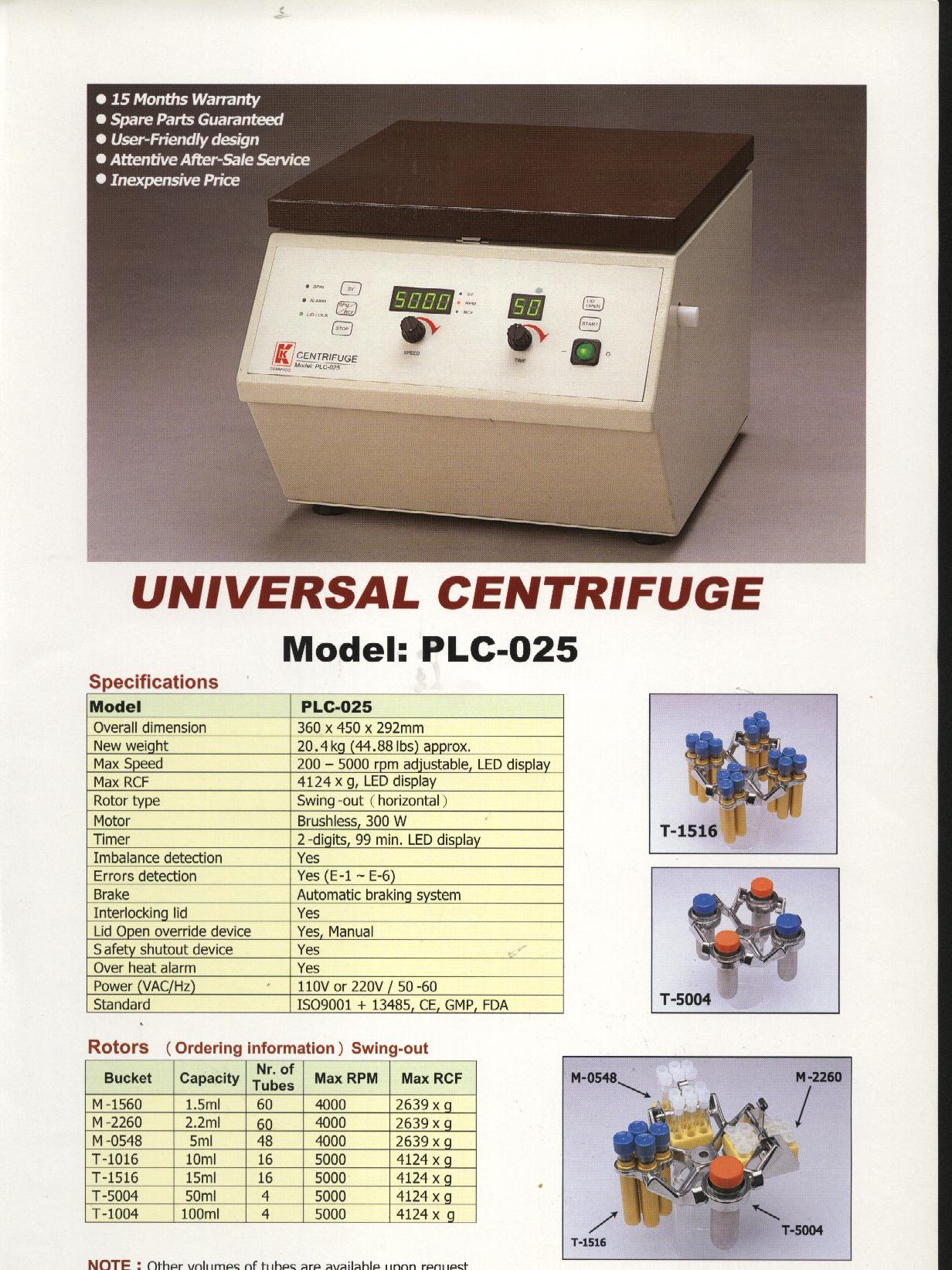 CENTRIFUGE