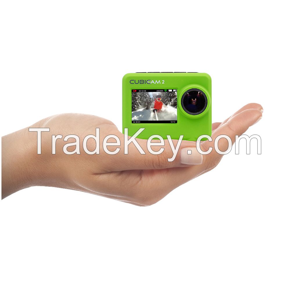 1080P 14MP HD Action Camera, Built-in Wi-Fi, 50 Meters Waterproof