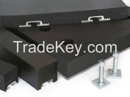 Steel Backed Rubber Wear Liners