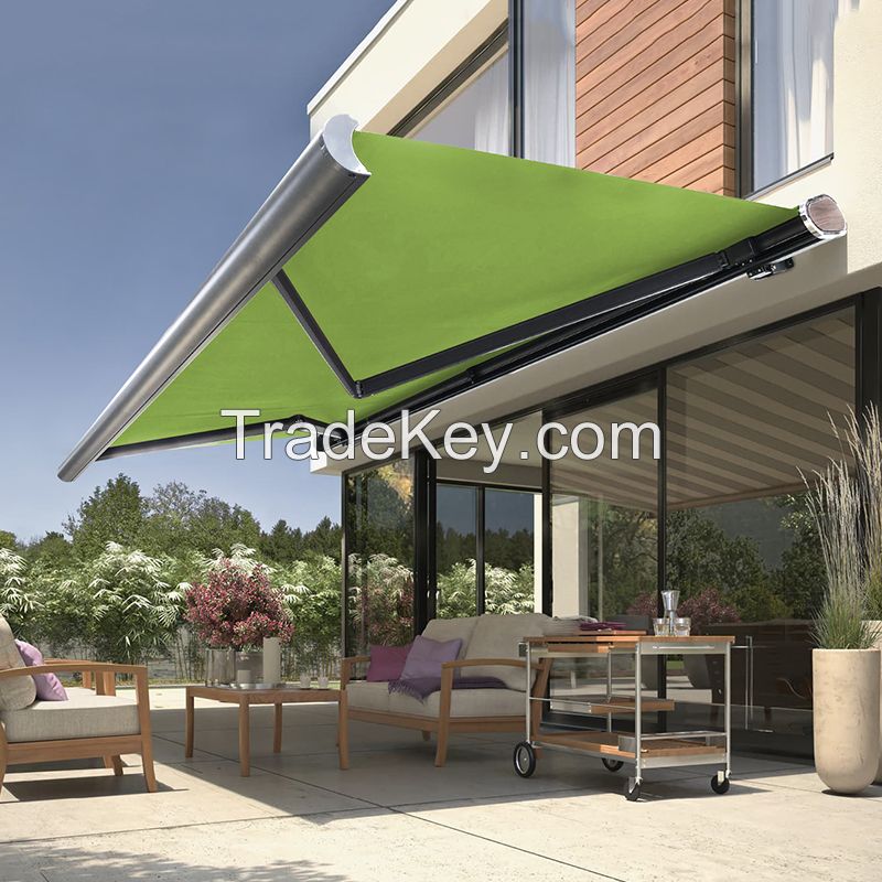 Electric Motorized Awning Outdoor Retractable