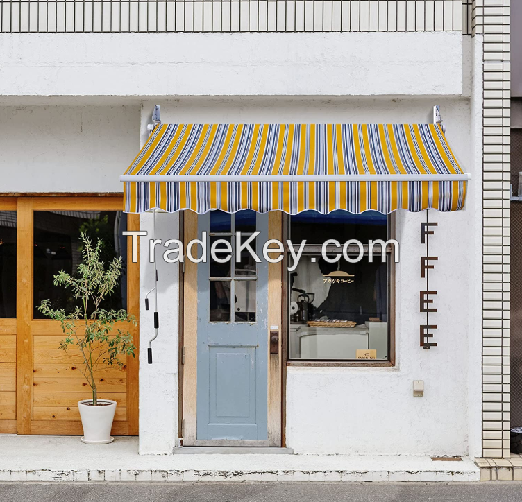 Outdoor Shade Retractable Awning Pergola