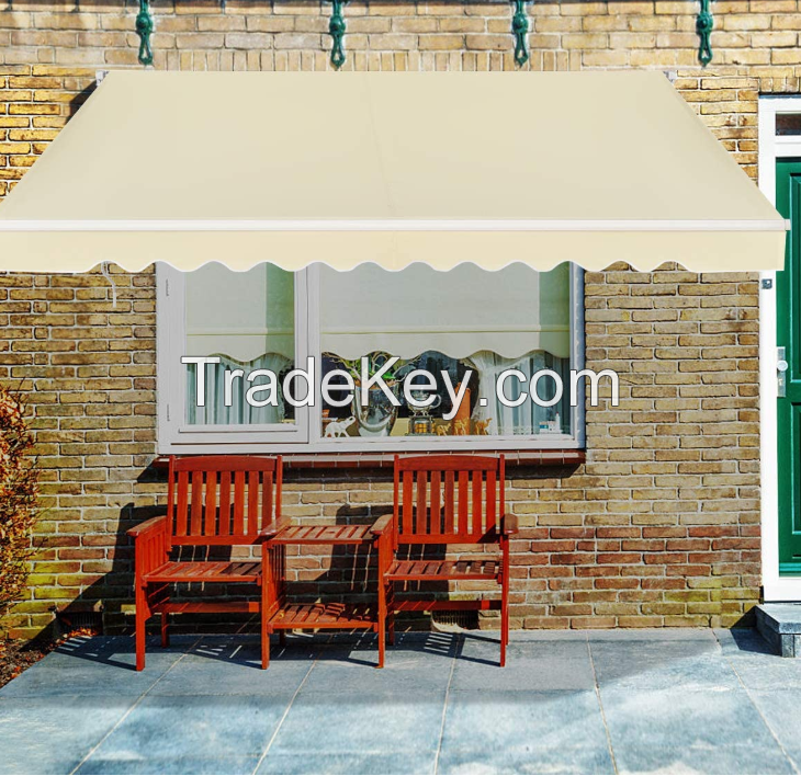 Outdoor Sun Shade Manual Used Retractable Awning