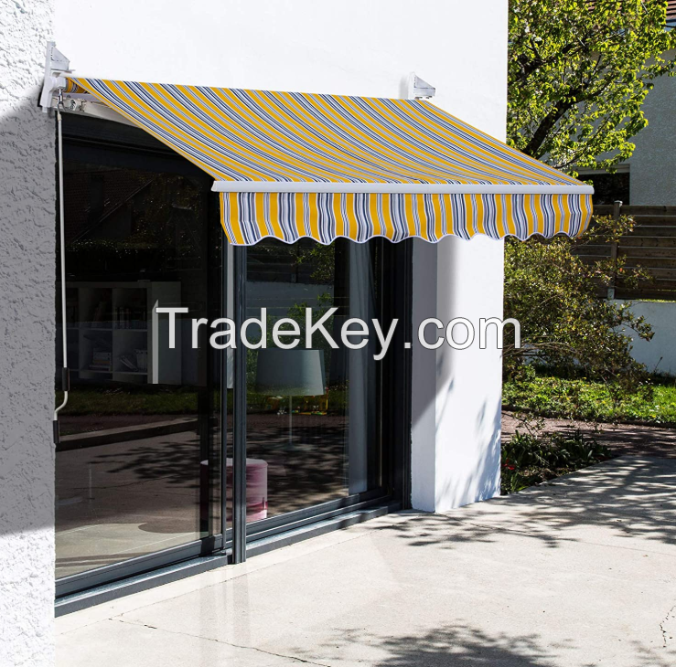 Outdoor Shade Retractable Awning Pergola