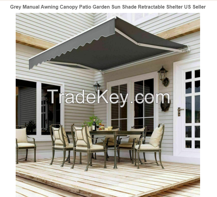 Retractable Car Awning Shading Outdoor
