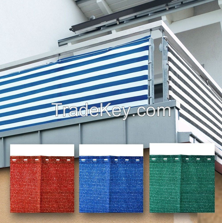 Weather Resistant Outdoor balcony screen HDPE fabric