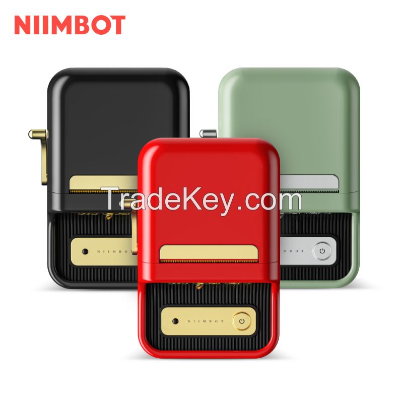 NiiMbot new design portable mini phone shipping wireless thermal label rolls printer