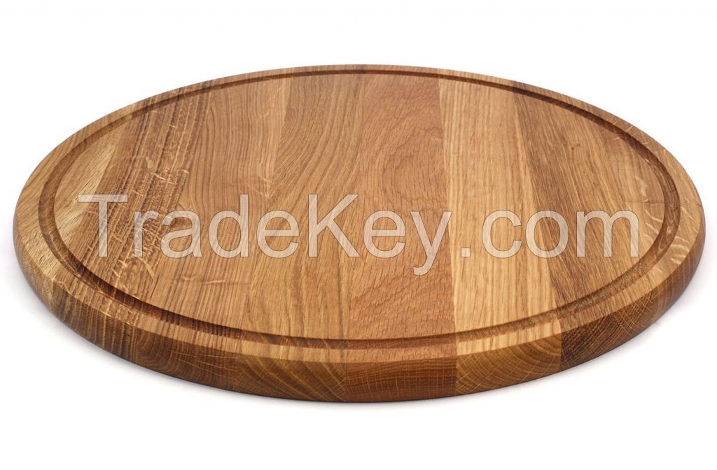 Oak cutting board.