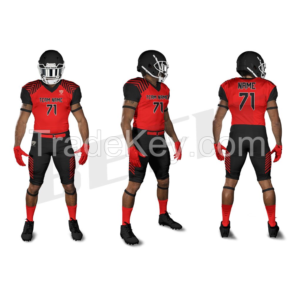 Top Quality American Youth Football Uniforms For Training Wear