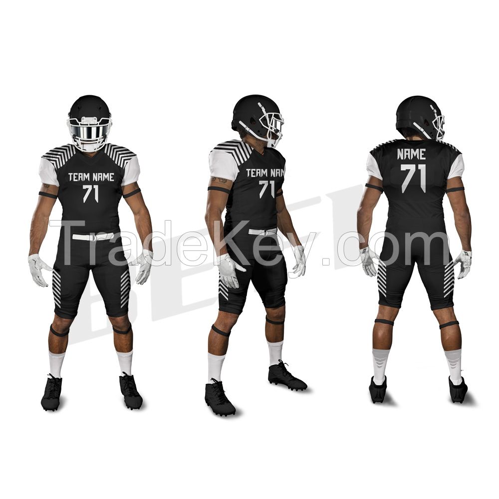 Comfortable American Youth Football Uniforms