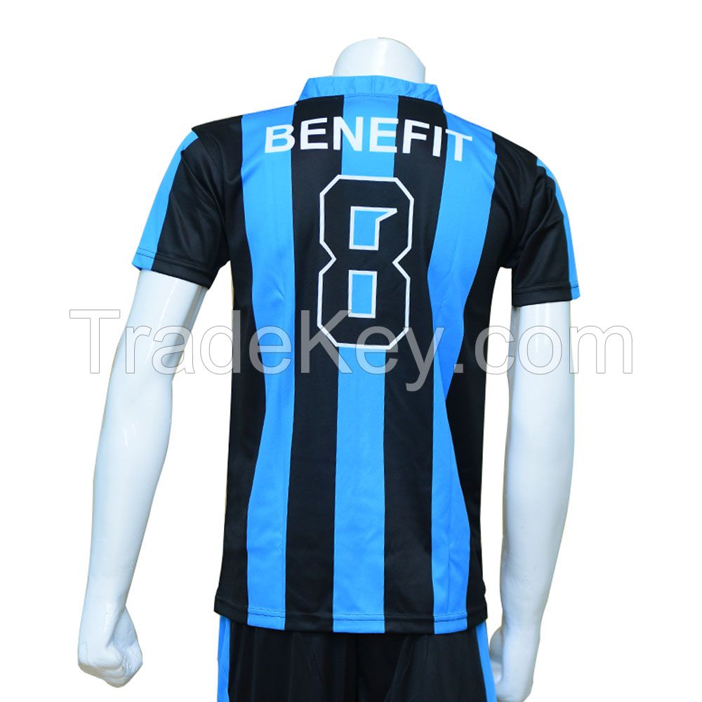 Wholesale Custom Sublimation Digital Print Quick Dry Football Soccer Jersey Shirt Uniform Wear for Team