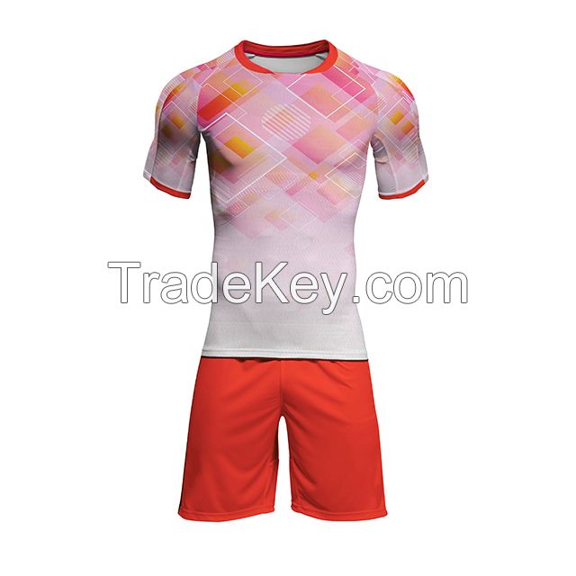 Custom Club Soccer Uniforms Sublimation Men'S Soccer Wear Kit