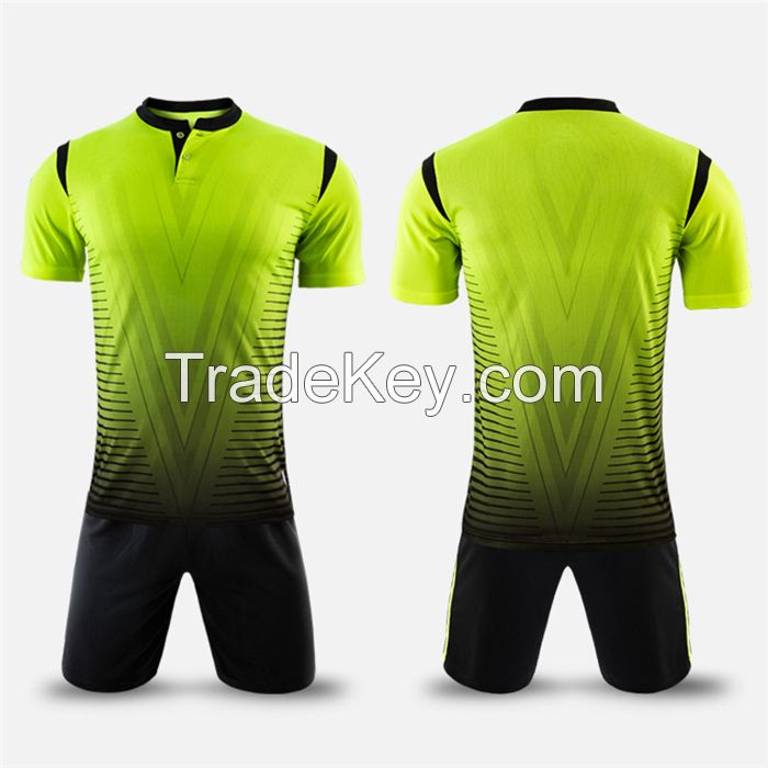 Custom football jersey set soccer jersey uniform