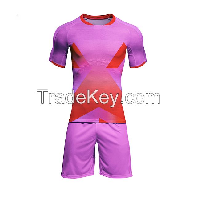 Custom Club Soccer Uniforms Sublimation Men'S Soccer Wear Kit