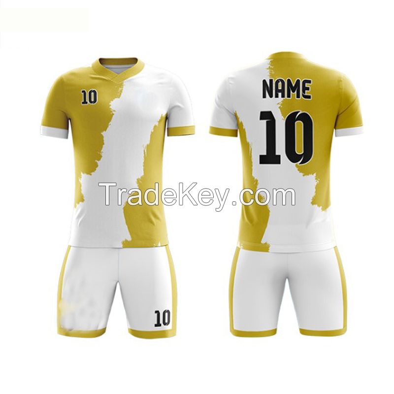 Football Jerseys Men Blank Soccer Jerseys Set Football Shirts Boys Soccer Uniforms soccer wear