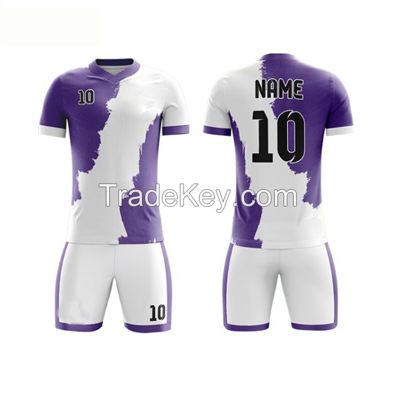 Football Jerseys Men Blank Soccer Jerseys Set Football Shirts Boys Soccer Uniforms soccer wear