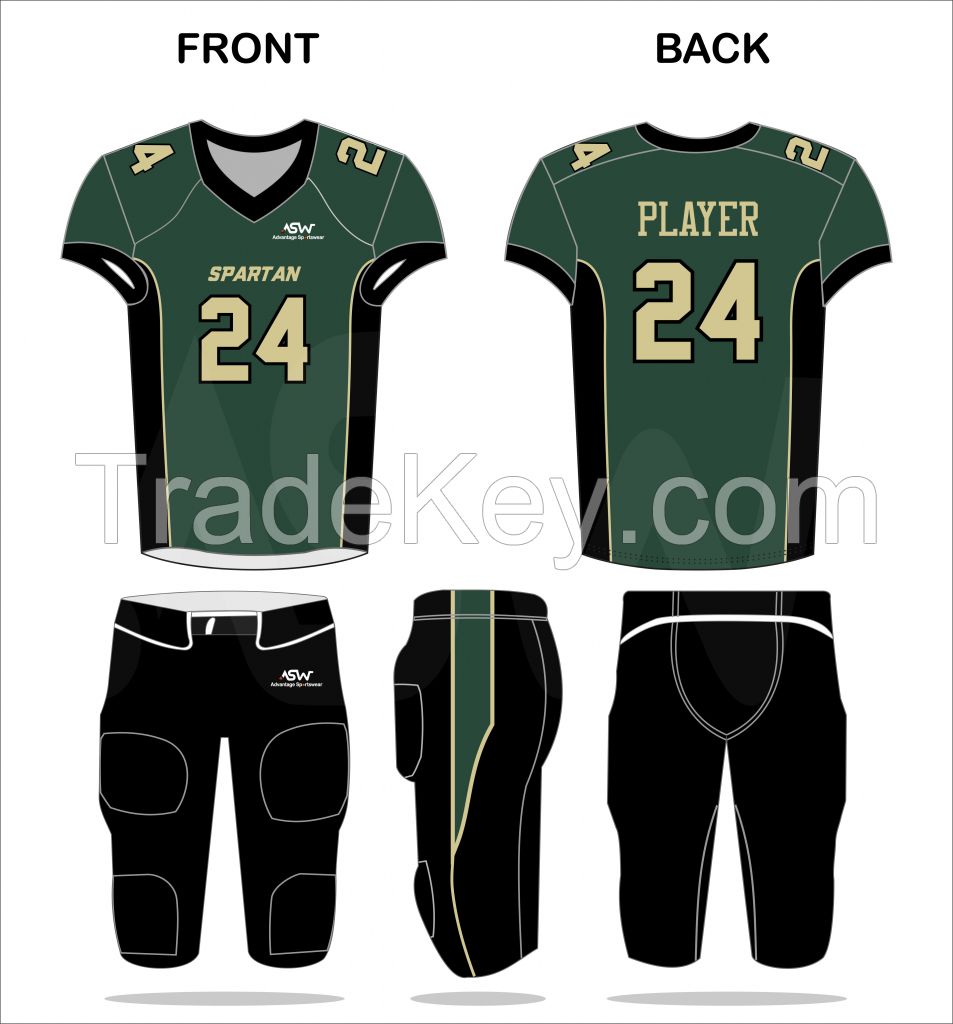 Custom Made American Football Jerseys, American Football Uniforms 2022