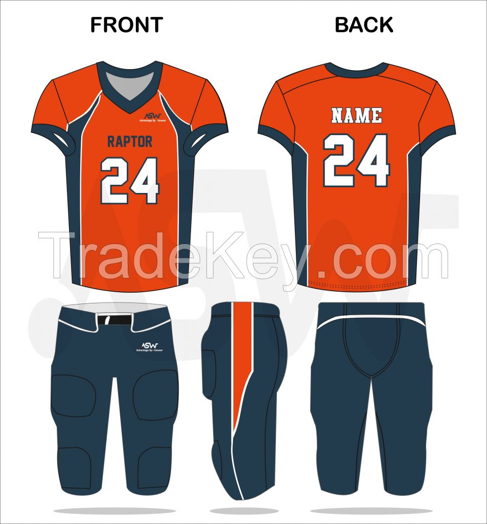 Custom Made American Football Jerseys, American Football Uniforms 2022