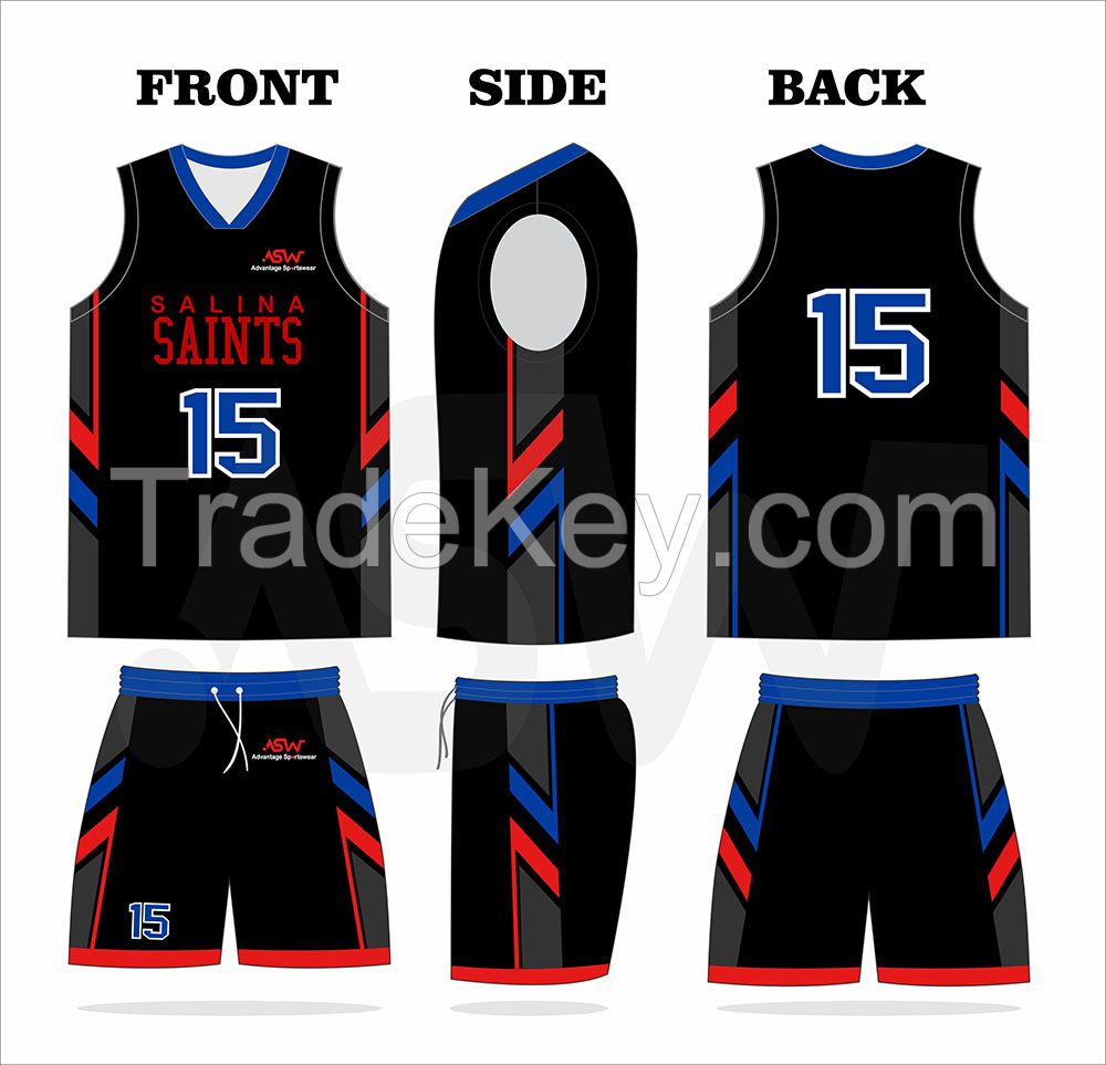Custom Made Sleeveless Authentic Men Basketball Jersey Wear Uniforms