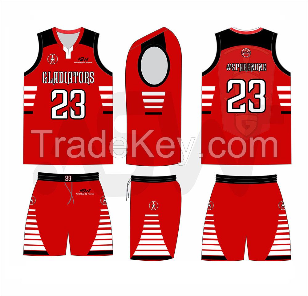 Wholesale Latest Design Custom Men Basketball Uniforms