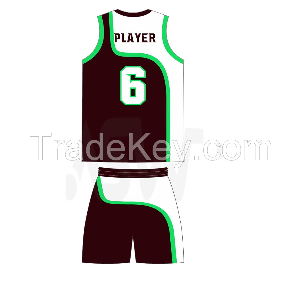 Wholesale Basketball Full Digital Sublimation Basketball Jersey Uniform Shirts