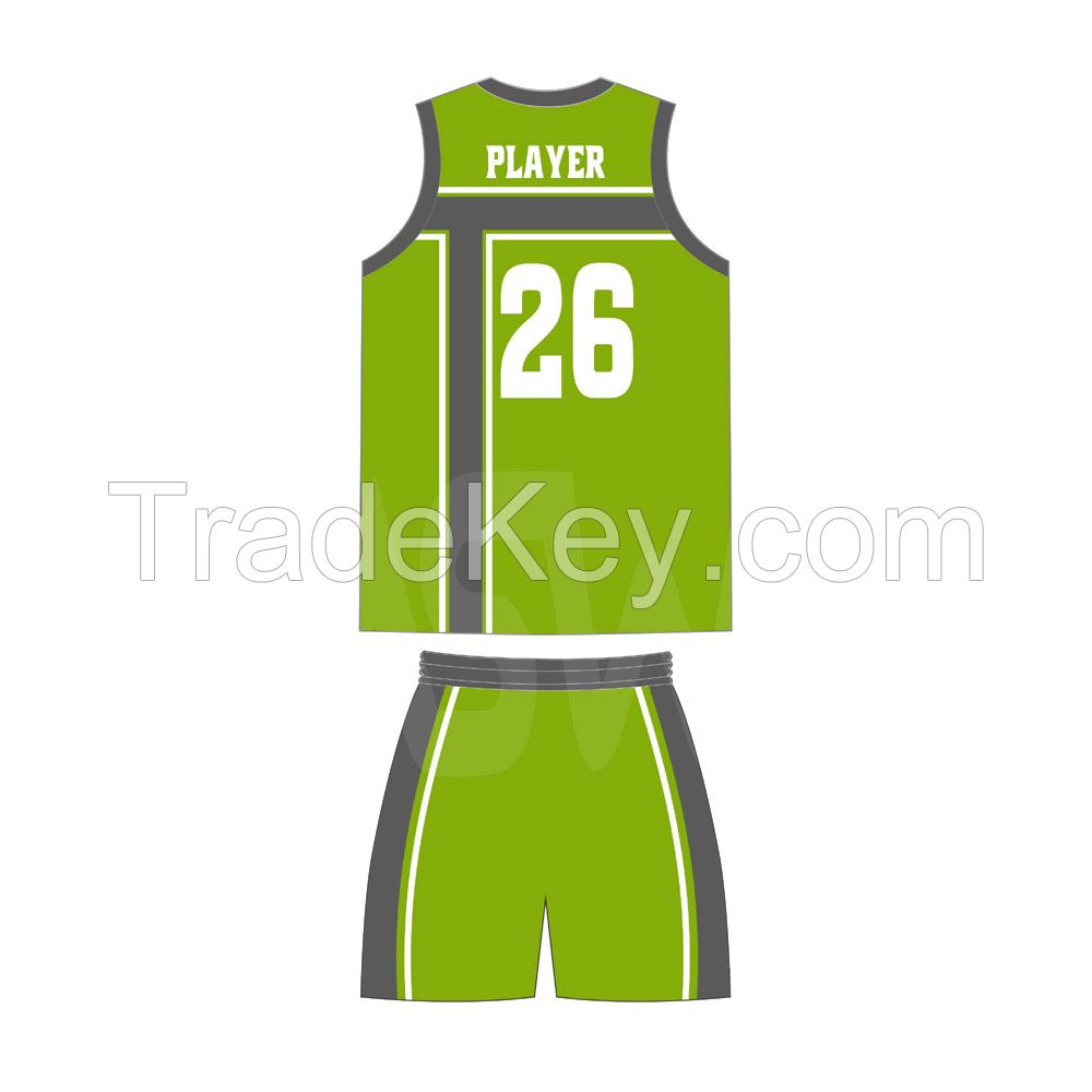 Advantage Custom Sublimation Blank OEM Design basketball uniform 