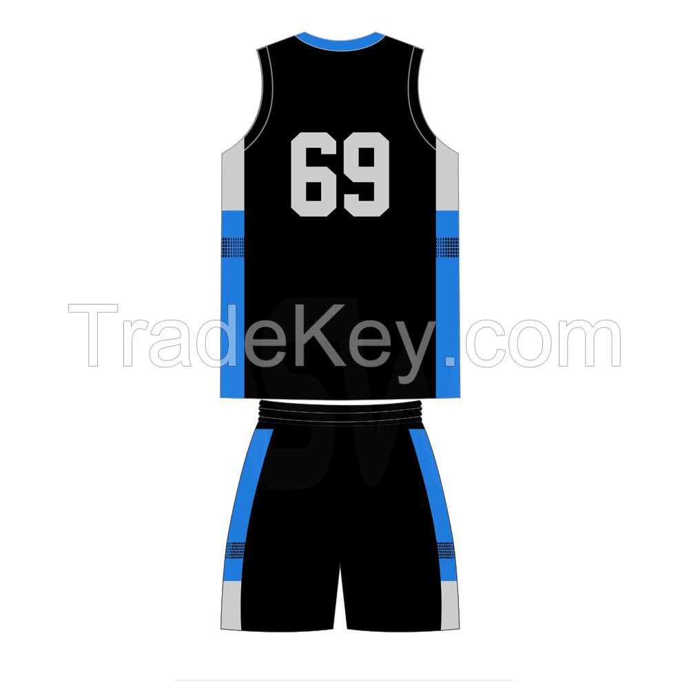 Custom Sportswear Blank Family Outfit Set Jersey Multicolor Basketball Uniform For Men