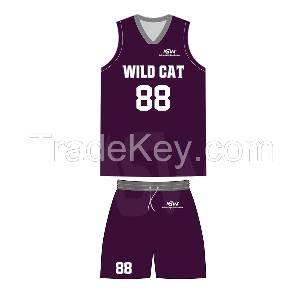 Advantage Team wear Men Basketball uniform 2022